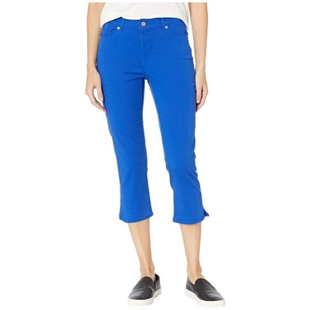Levis Classic Capri Jeans Womens 30 10 Surf Blue Stretch NEW